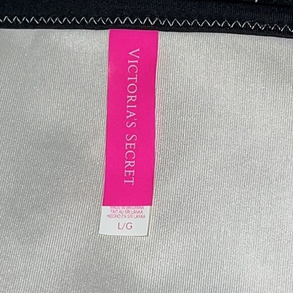 Victoria’s Secret Bikini Bottoms Aztec Black White - L - Picture 3 of 5